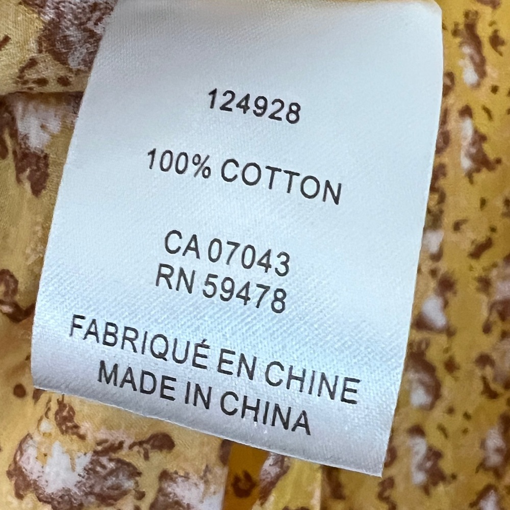 Joie Floral Ruffle Button Down Patchwork Floral T… - image 6